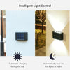 Solar LED Wall Light – Outdoor Waterproof, Dusk to Dawn