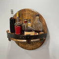 VinoNest Wall Wine Rack – Handmade Wooden Bottle Display Shelf