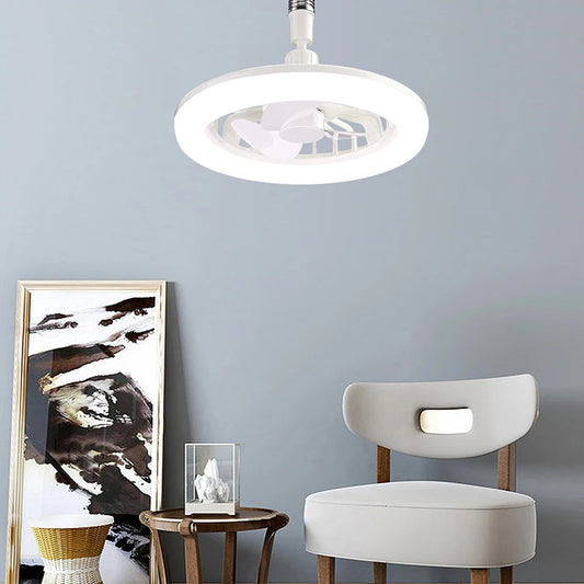2-in-1 Silent Ceiling Fan Light – Remote Control, 3 Speeds & 3 Lighting Modes