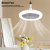 2-in-1 Silent Ceiling Fan Light – Remote Control, 3 Speeds & 3 Lighting Modes