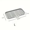 Silicone faucet mat kitchen sink tray soap dispenser sponge drain pad sink spadrying mat countertop storage tray soaptray