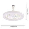 2-in-1 Silent Ceiling Fan Light – Remote Control, 3 Speeds & 3 Lighting Modes
