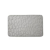 VIKAMA Pebble Embossed Entryway Mat—Absorbent, Non - Slip & Minimalist Design for Bathroom, Doorstep & Home Decor
