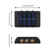 Solar LED Wall Light – Outdoor Waterproof, Dusk to Dawn