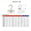 1-40PCS Strong Magnetic Hooks Multi-Purpose Storage Hooks Home Kitchen Bar Storage Hooks Key Storage Hooks Bathroom Hangers