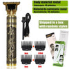 Vintage USB Fast Charging Cordless Hair Clipper Trimmer Portable Electric Shaver Professional Barber Hair Cutting Machine