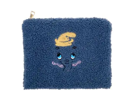 Women's Cute Animal Makeup Bag in Soft Lamb Wool