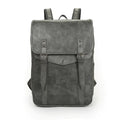 UrbanVault Retro Leather Travel Backpack – Large Capacity for Men