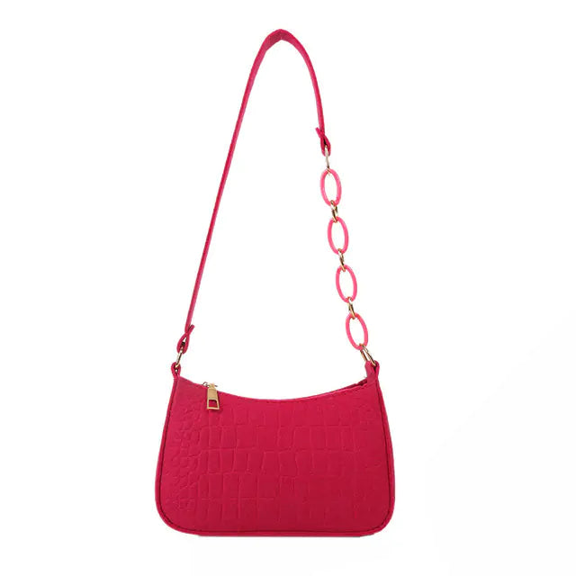 Women's Fashion Felt Shoulder Bag – Lightweight Casual Handbag | Home N Harbor